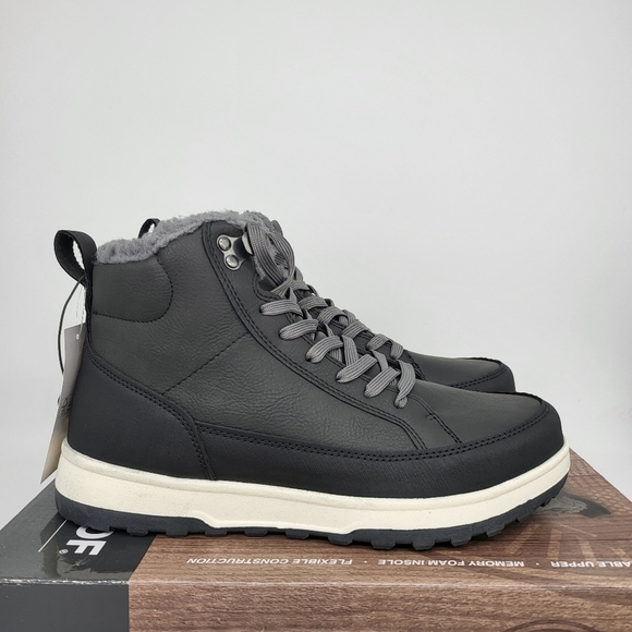 New Weatherproof Men's Log Jam Snow Boots Size 12 - Picture 4 of 8